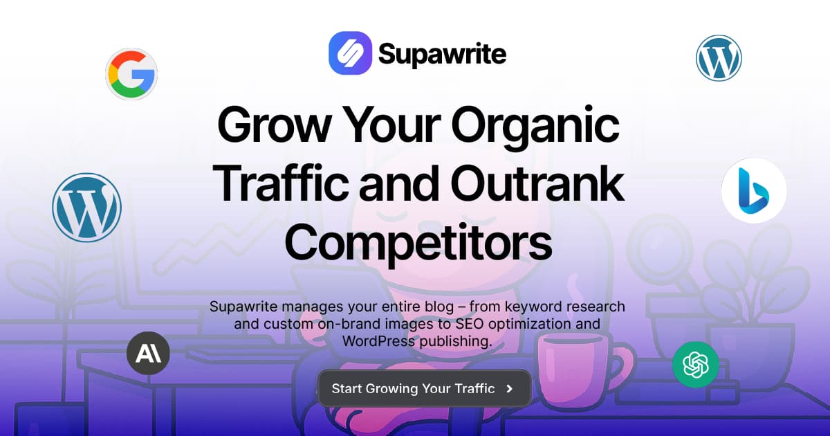 Supawrite banner