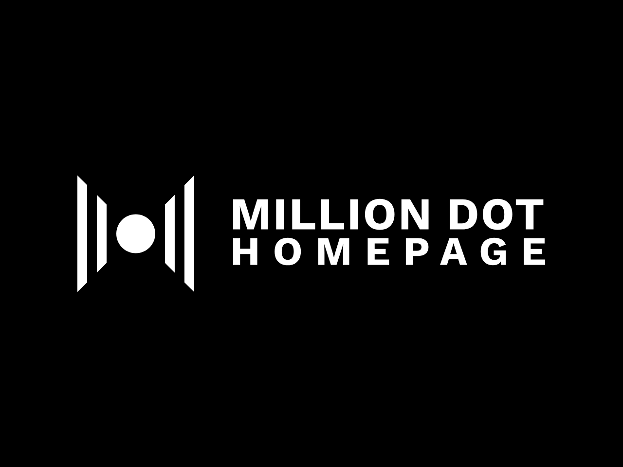 Million Dot Homepage banner