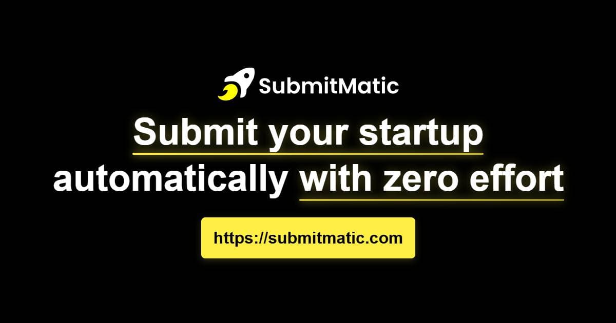 SubmitMatic banner