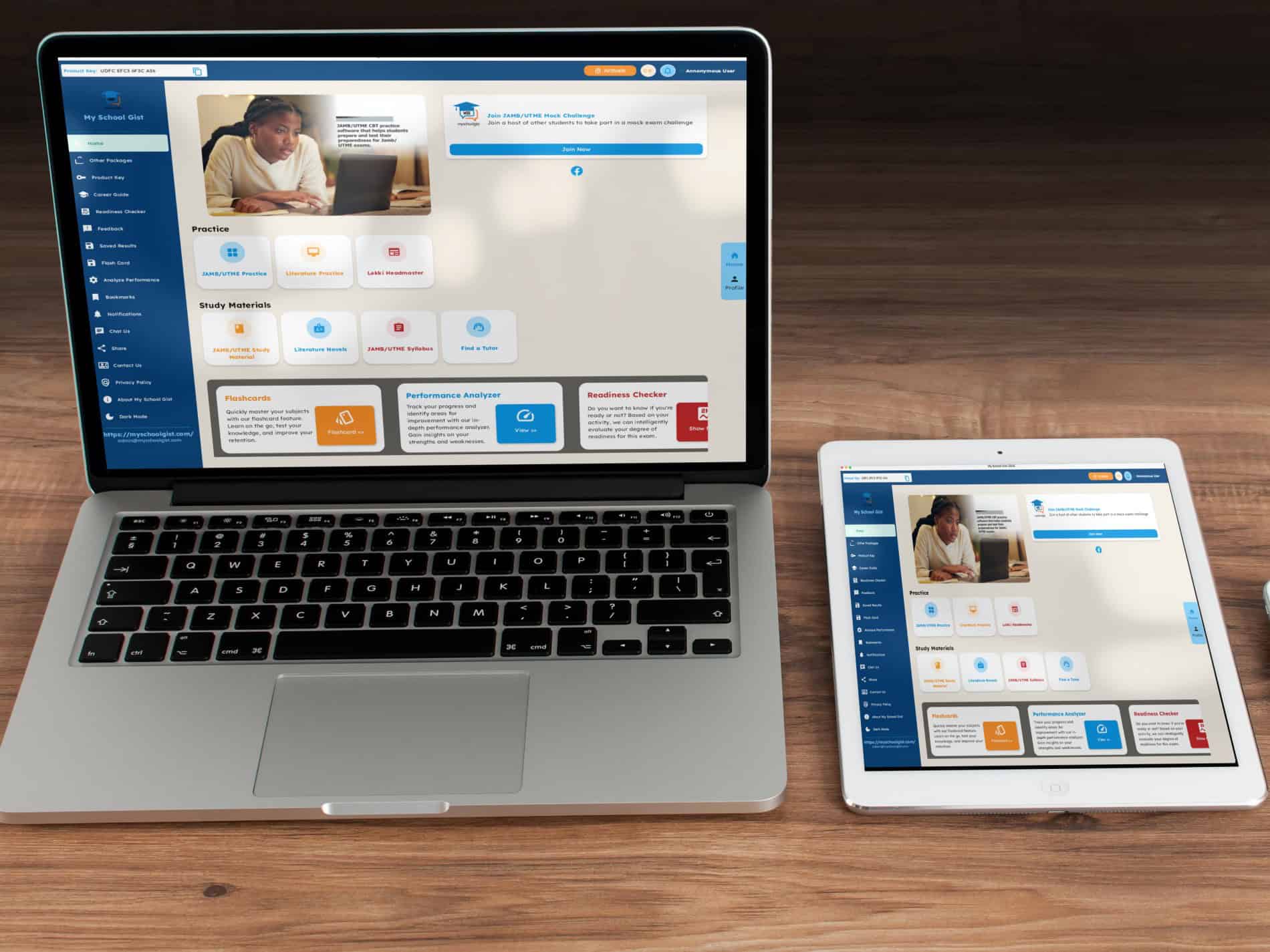 MySchoolGist JAMB CBT Software – Offline Practice banner