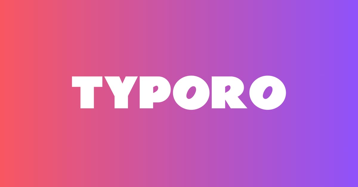 Typoro banner