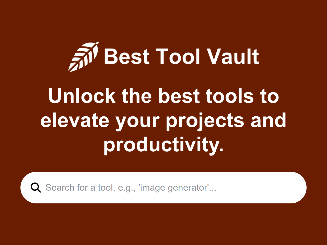 Best Tool Vault banner