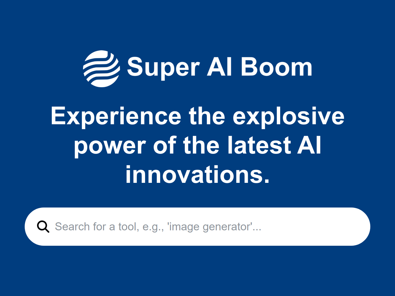 Super AI Boom banner