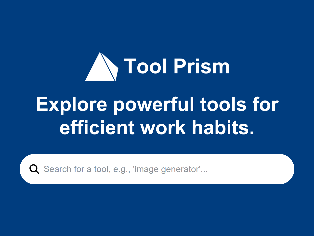 Tool Prism banner
