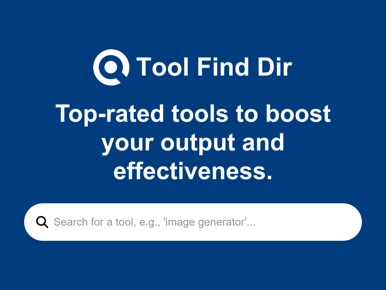 Tool Find Dir banner