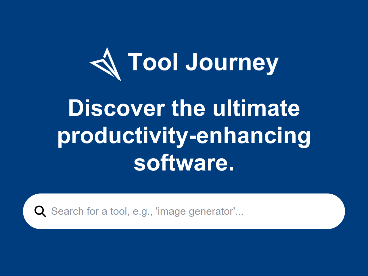Tool Journey banner