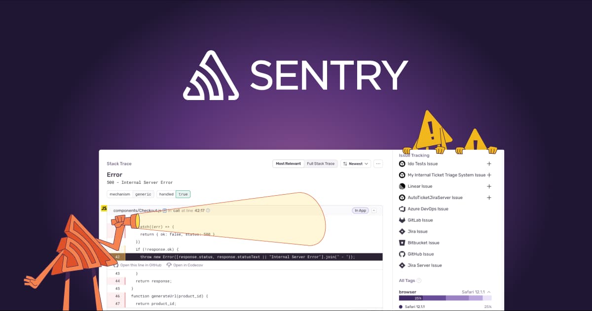 Sentry banner