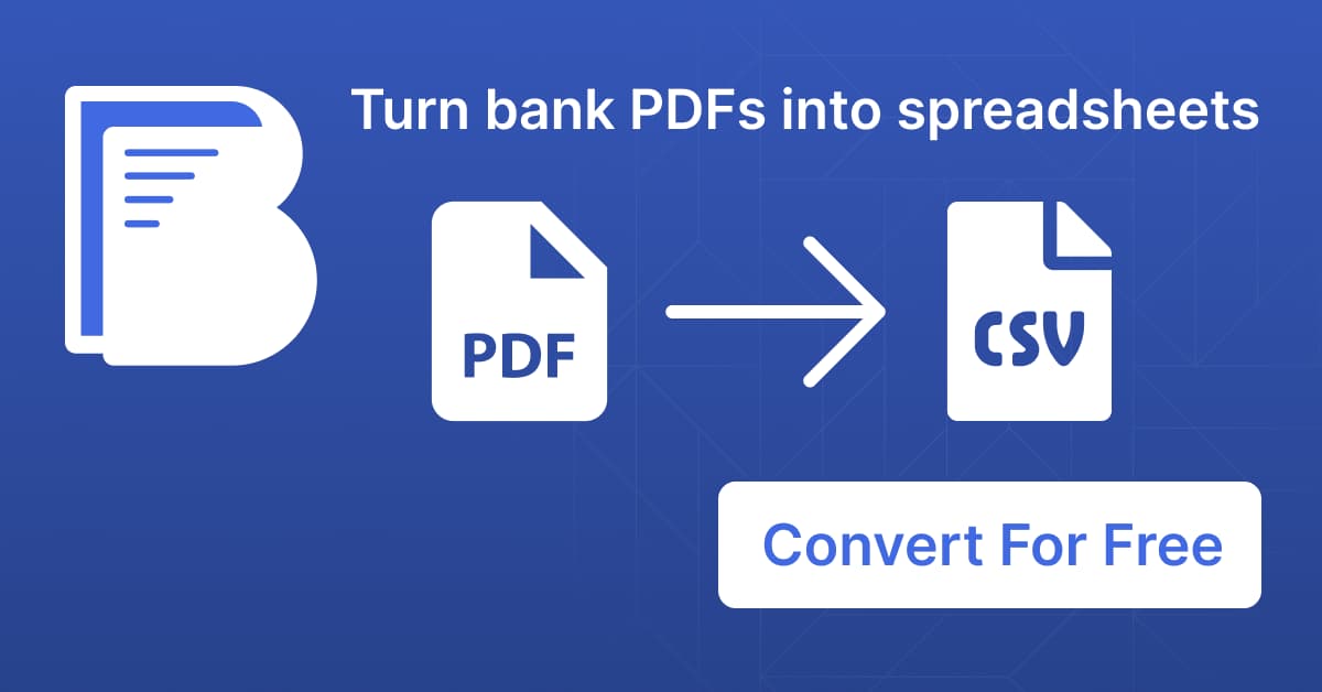 Banking Statement Converter banner