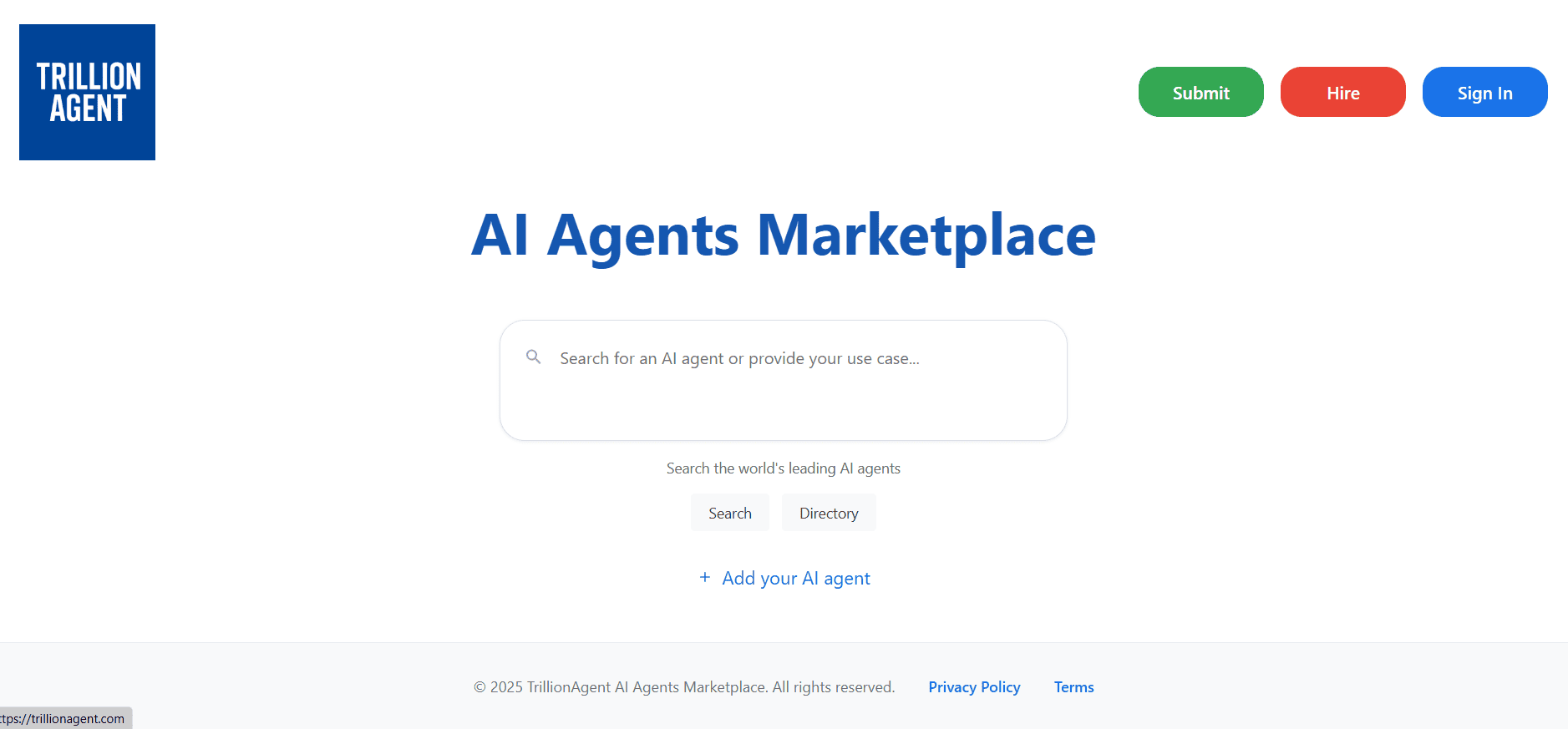 AI Agents Marketplace banner