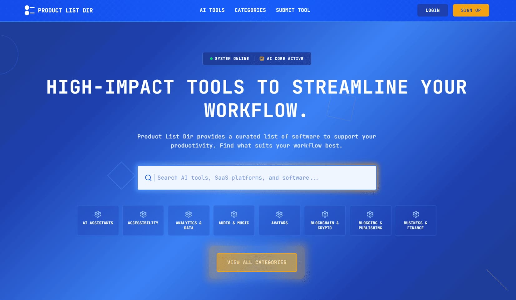 Product List Dir banner