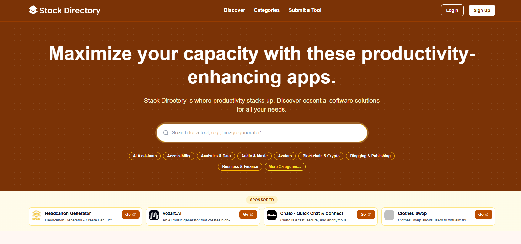 Stack Directory banner