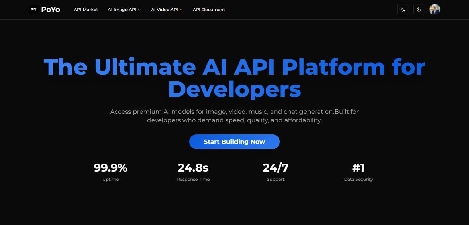 PoYo API banner