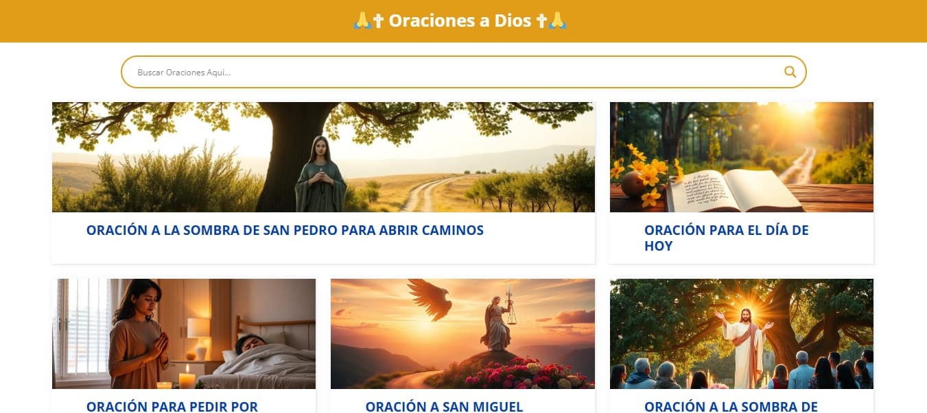 Oraciones a Dios – Oraciones Católicas para Cada Día logo