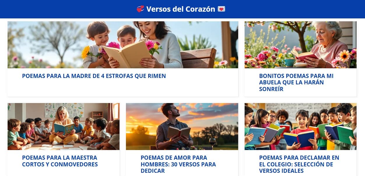 Versos del Corazón logo