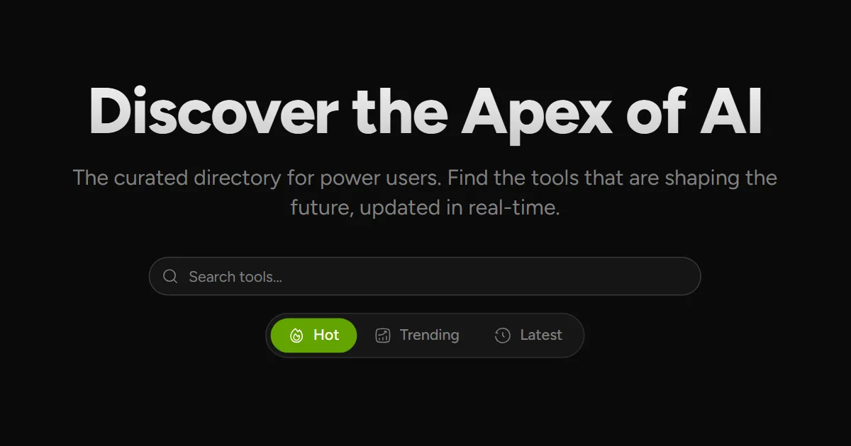ApexTools banner