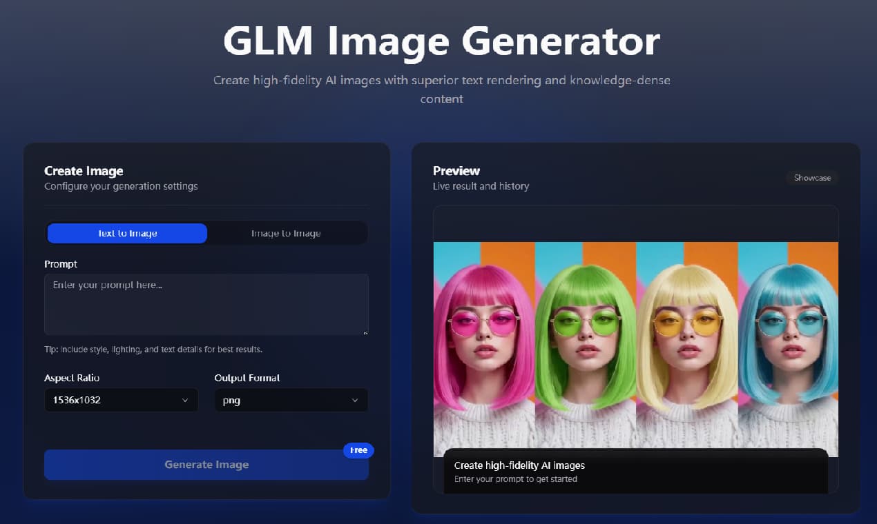 GLM Image AI banner