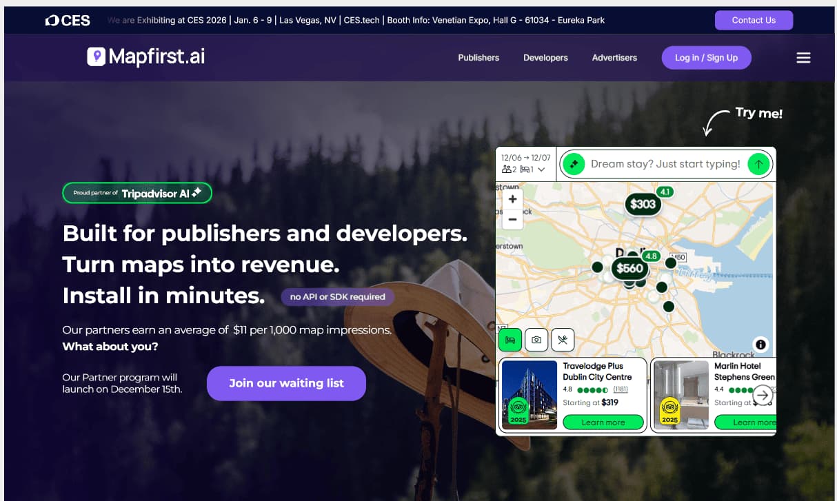 Mapfirst.ai banner