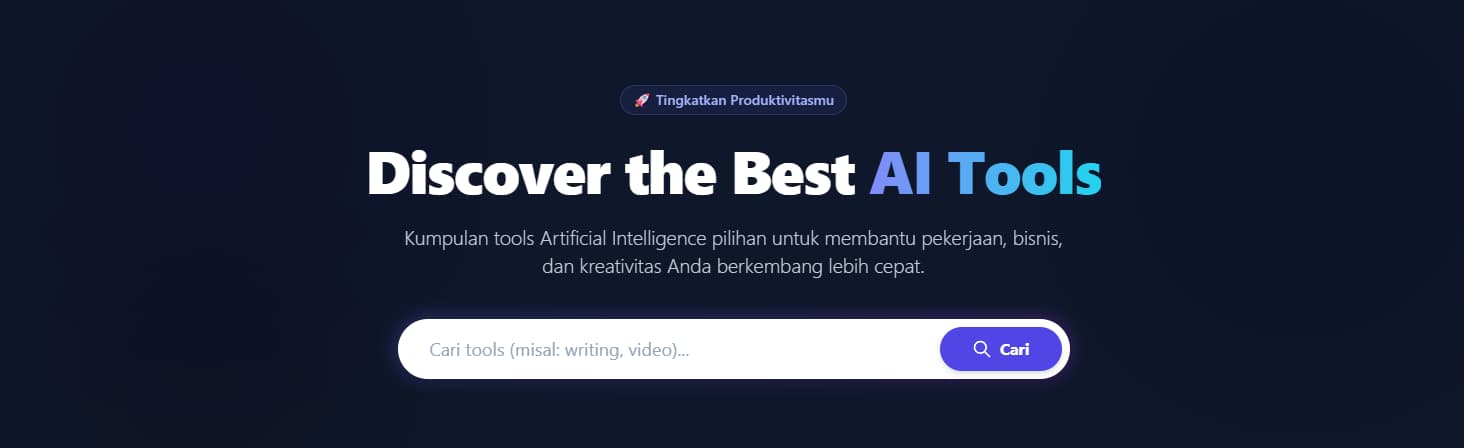 AI Tools Hub banner