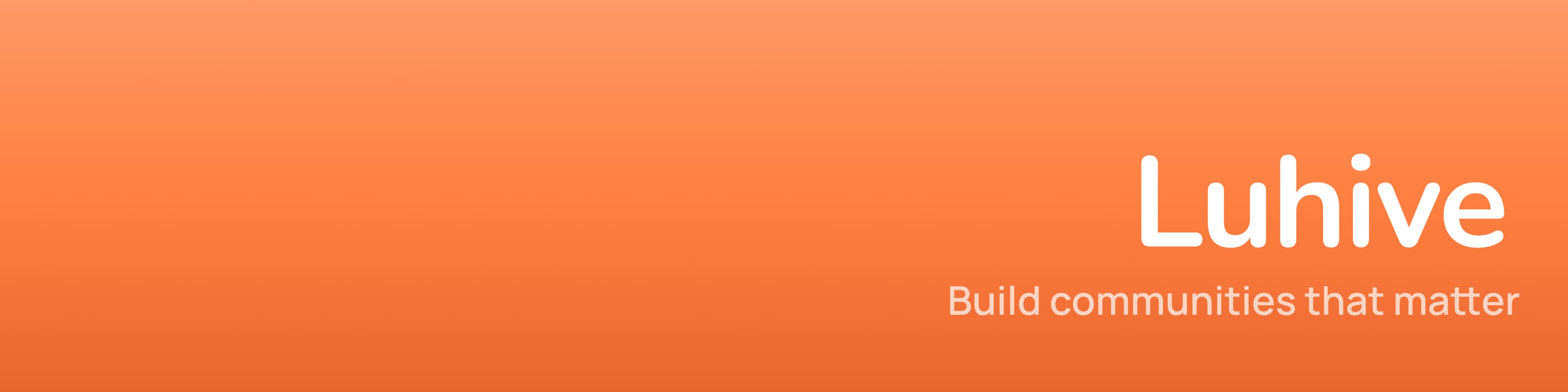 Luhive banner