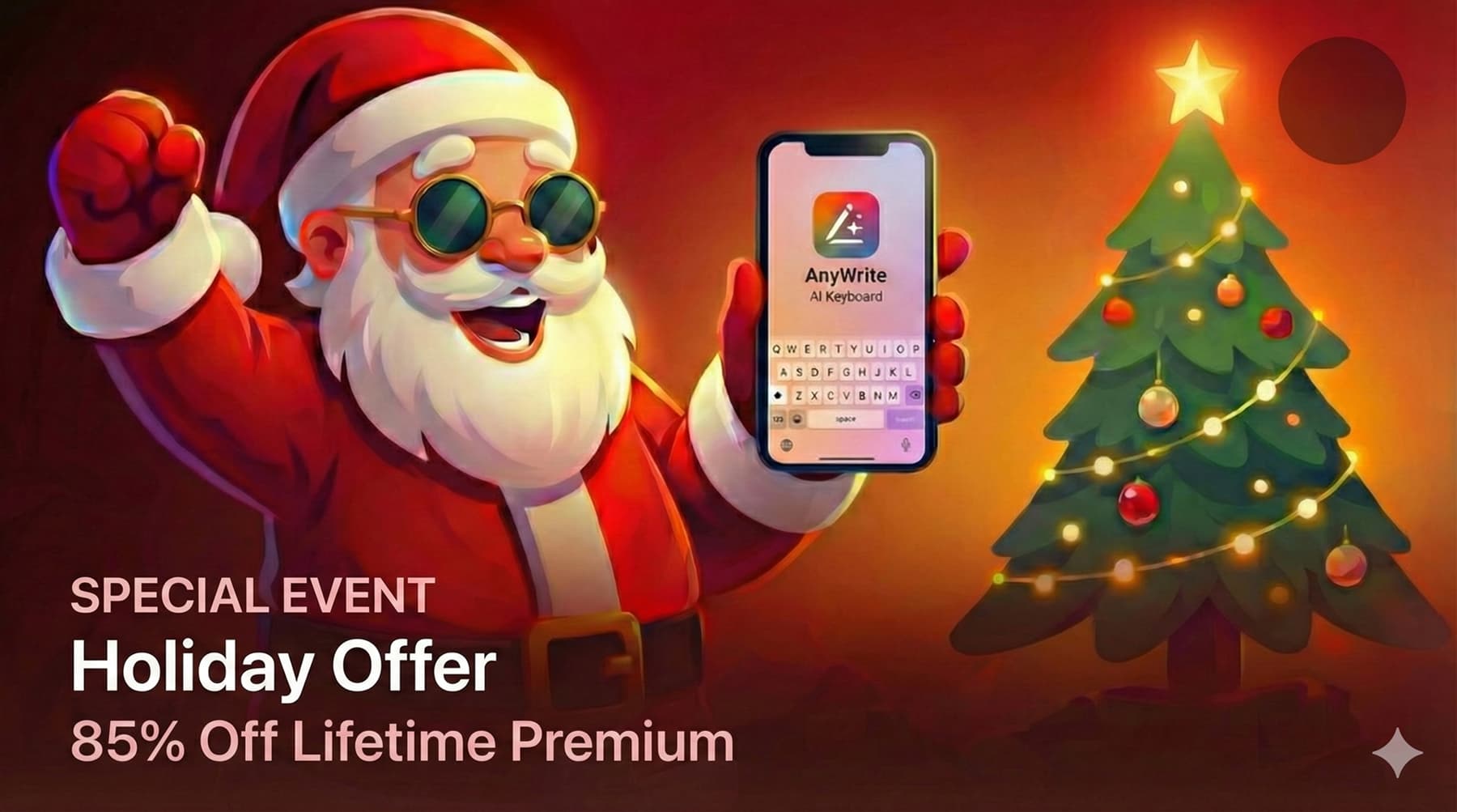 AnyWrite – AI Keyboard banner