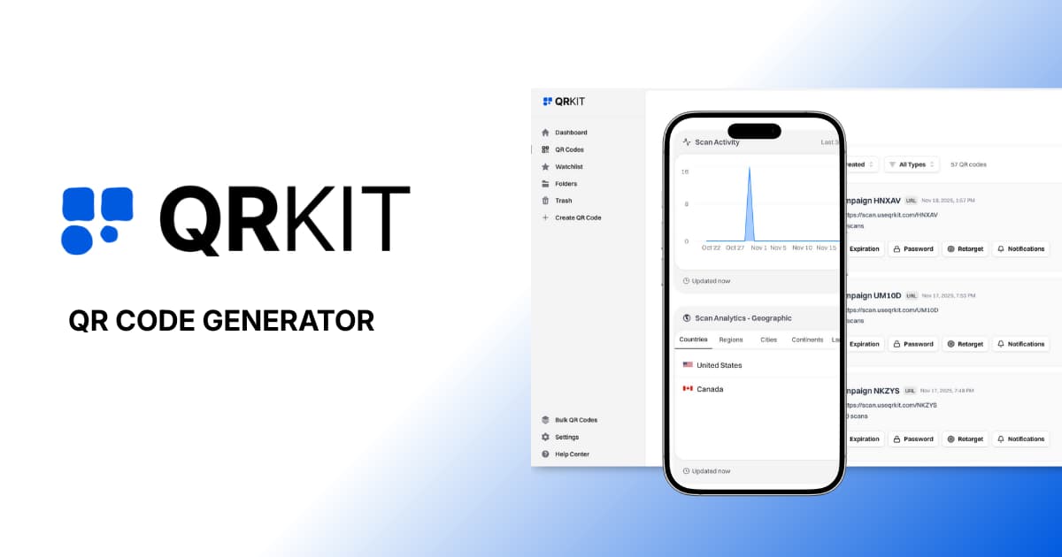 QRKit banner