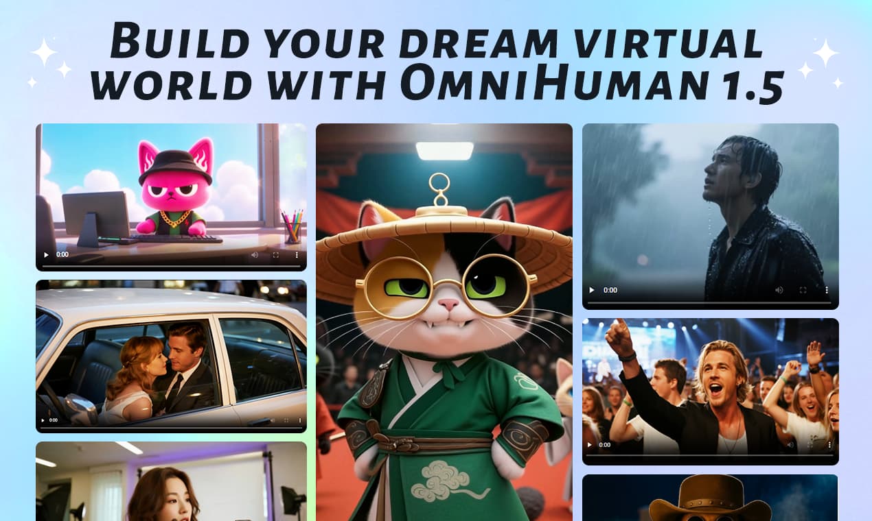 OmniHuman‑1.5 banner