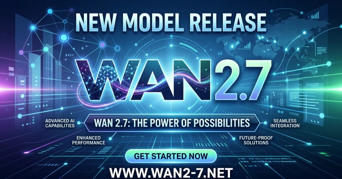 Wan 2.7 AI Video Generator banner