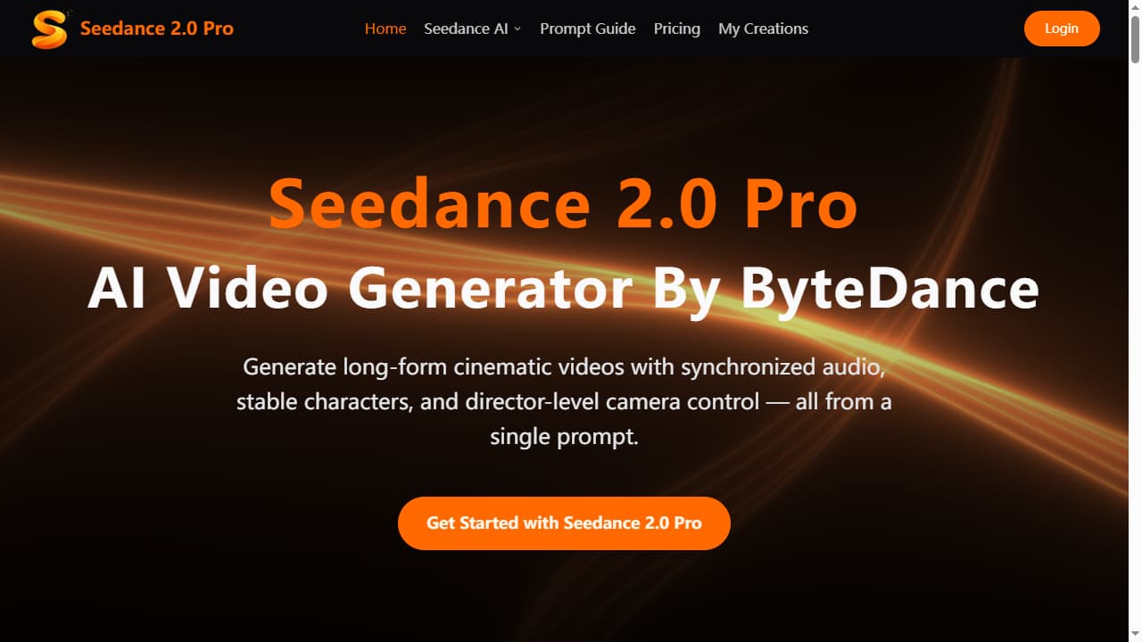 Seedance 2.0 Pro banner