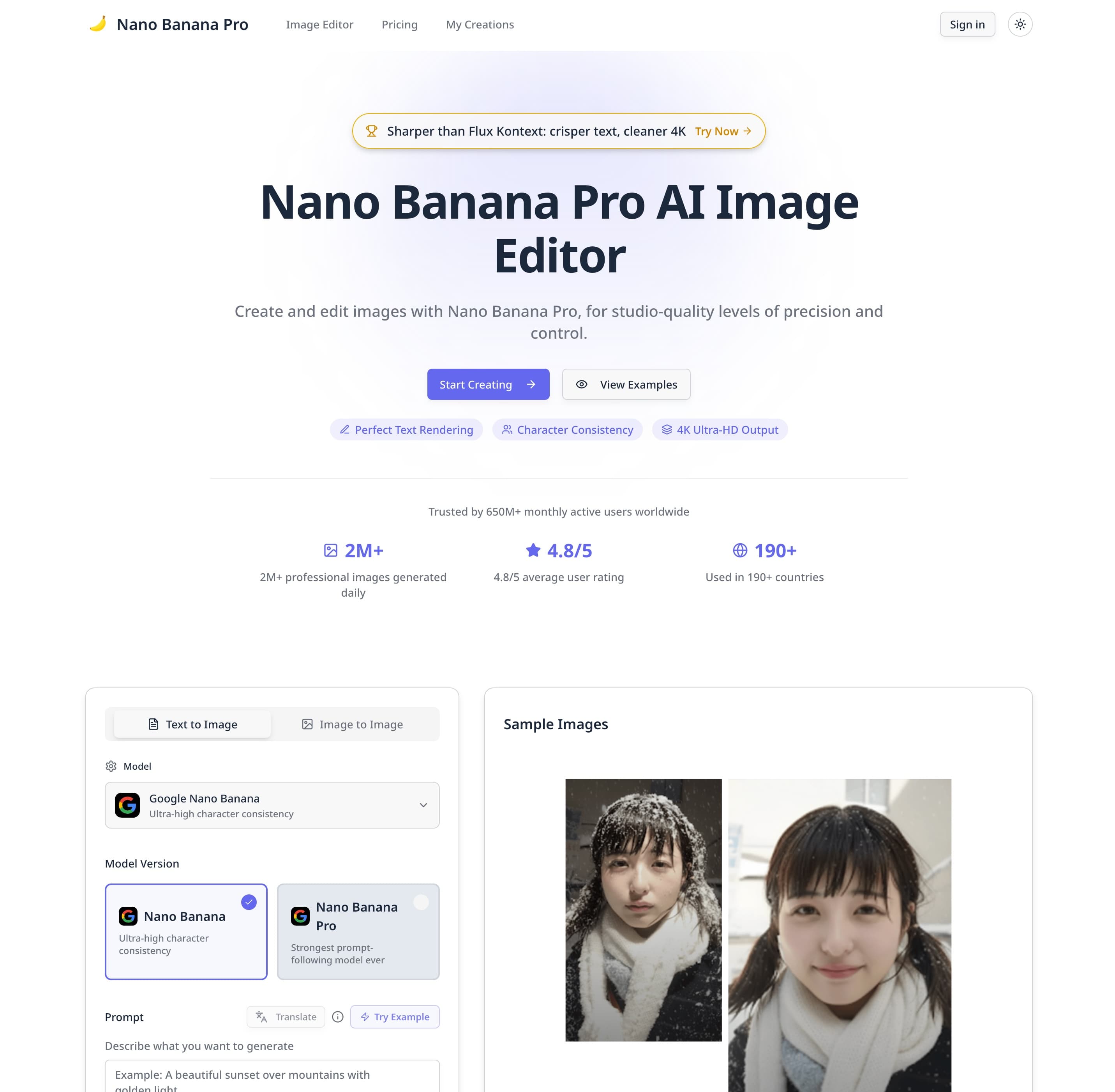 Nano Banana Pro - AI Image Editor banner