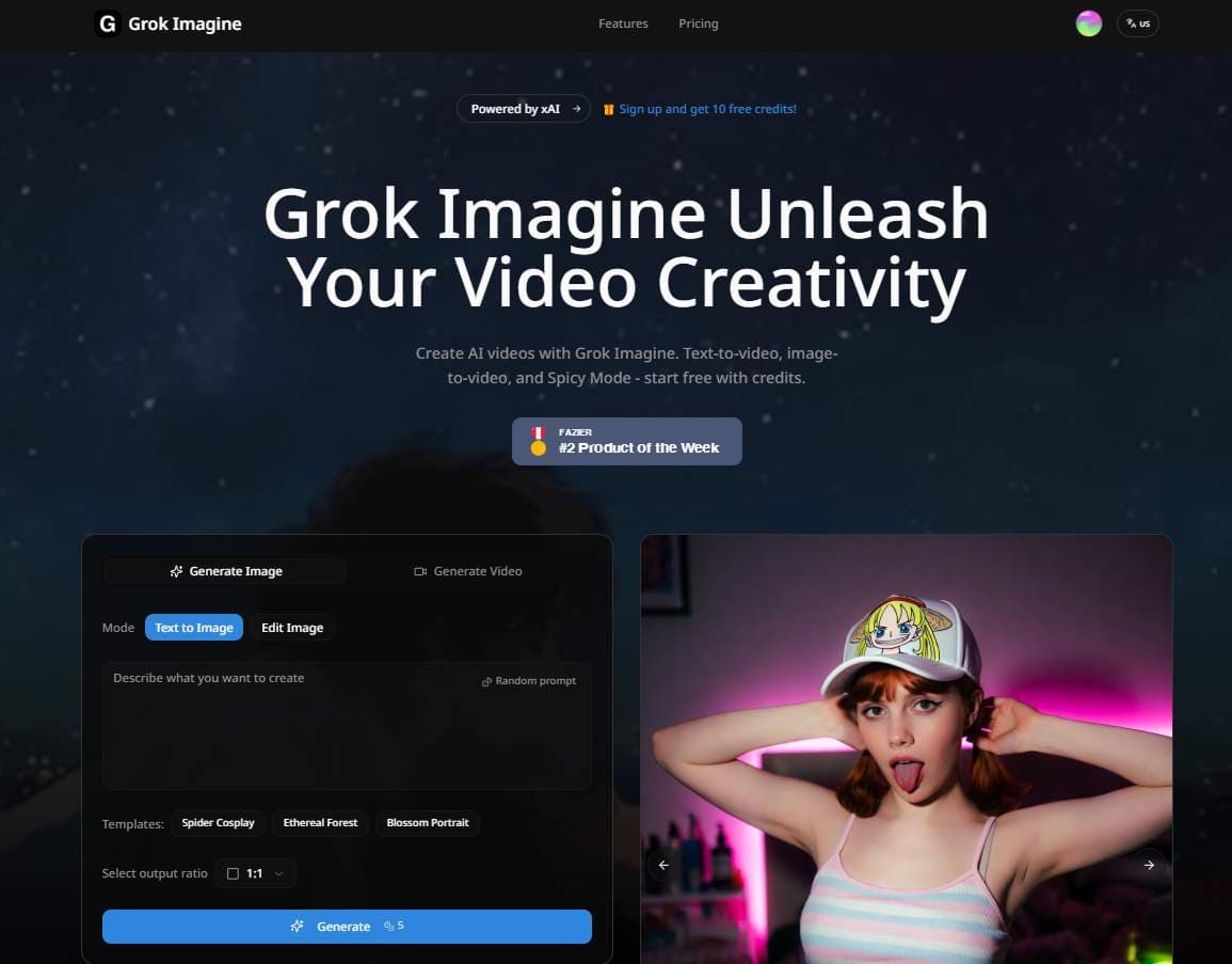 Grok Imagine