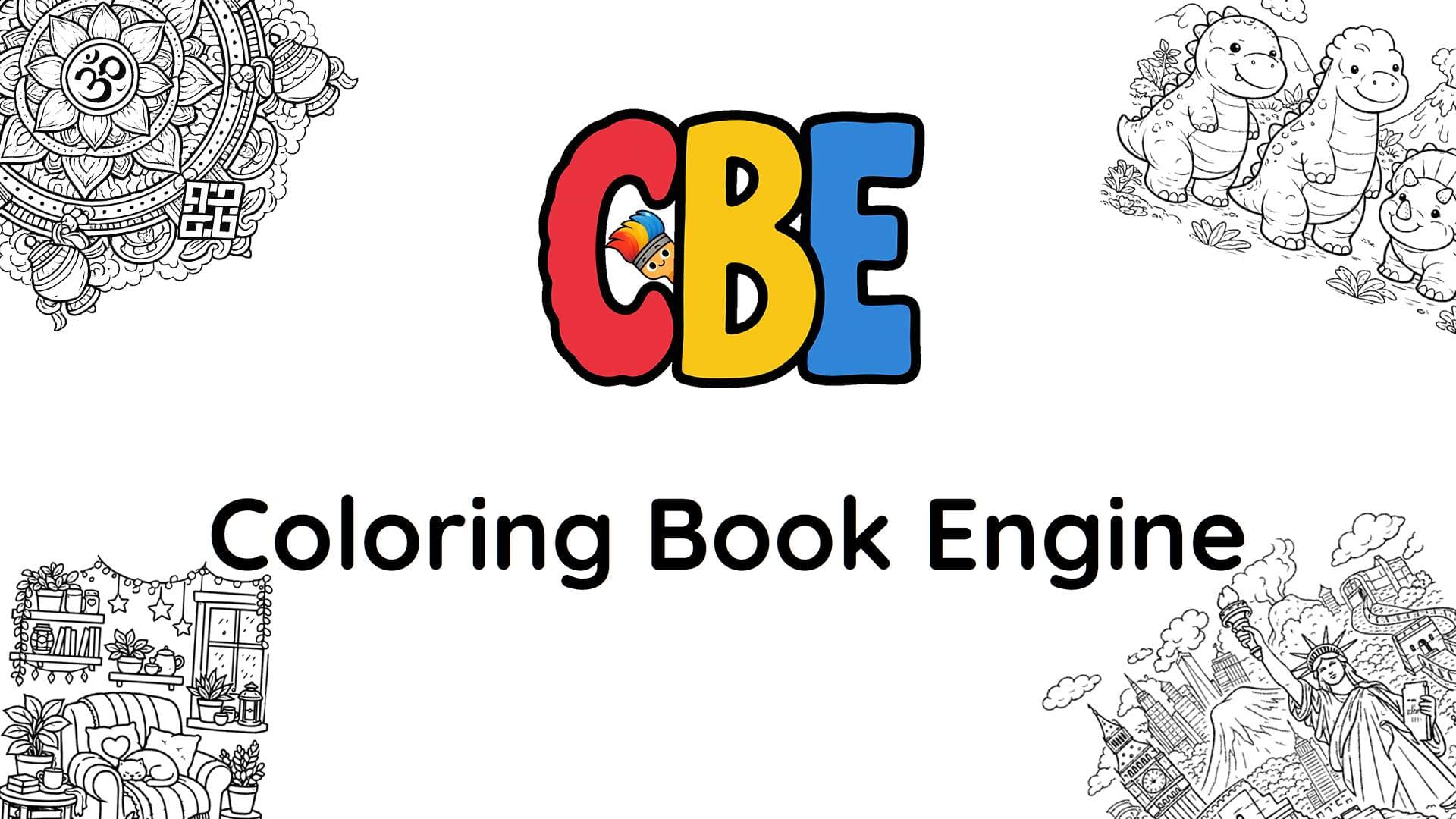 Coloring Book Engine