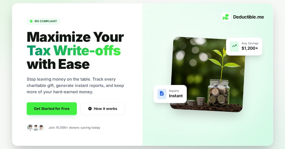 Deductible.me banner