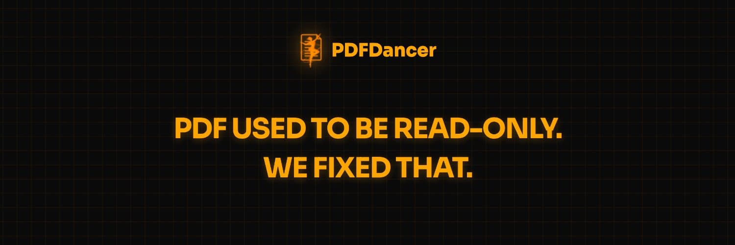 PDFDancer banner