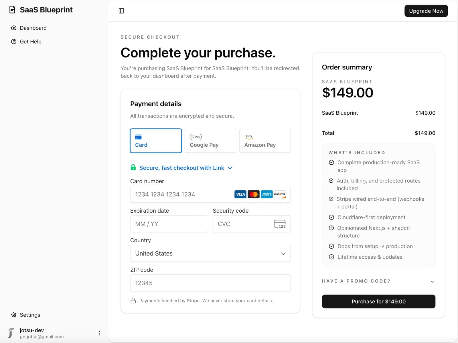 SaaS Blueprint banner