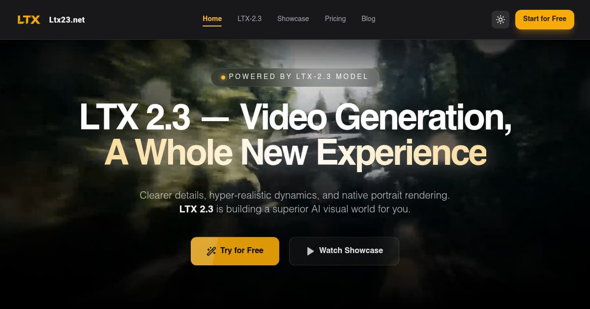 LTX 2.3 banner