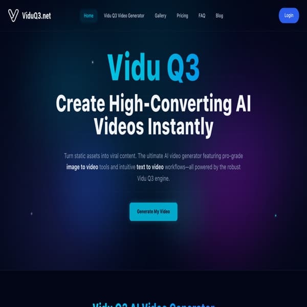 Vidu Q3 logo