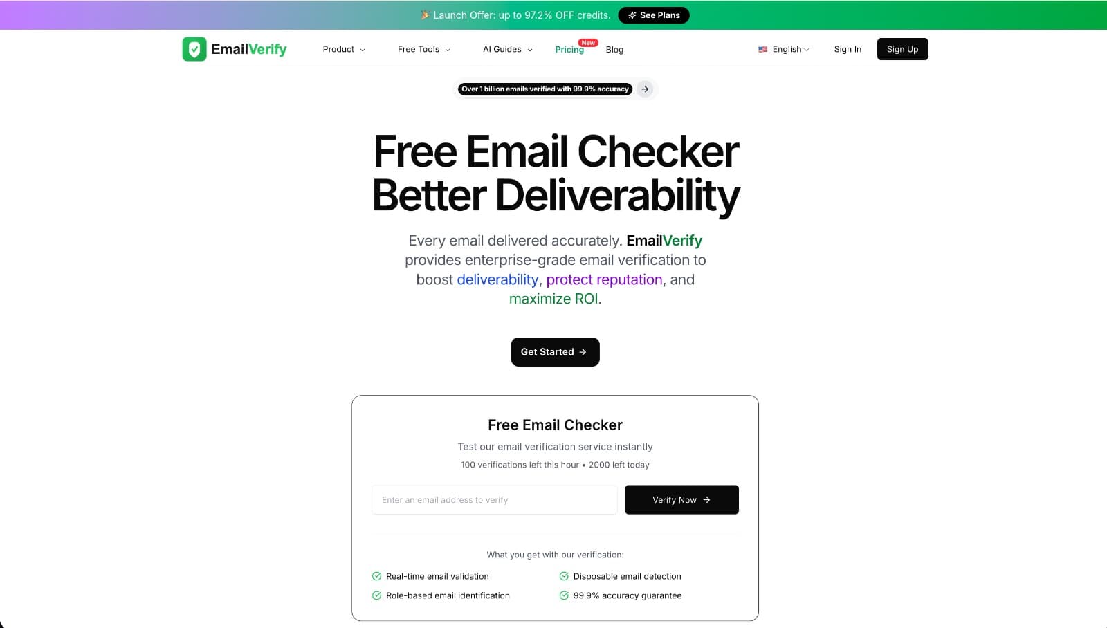 EmailVerify.ai banner