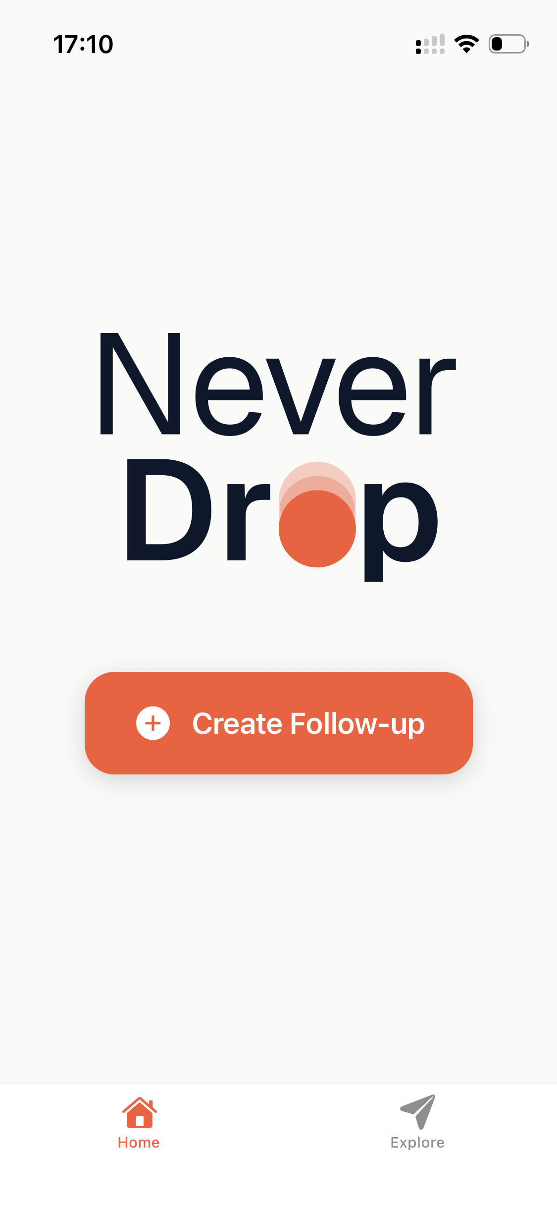 Never Drop