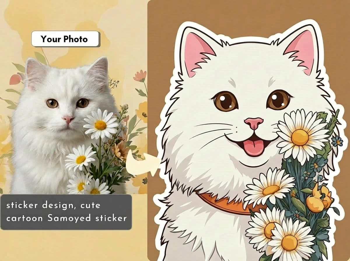 Fast Image AI Sticker Generator banner