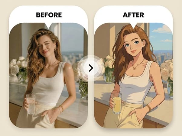 Fast Image AI Cartoon Generator banner