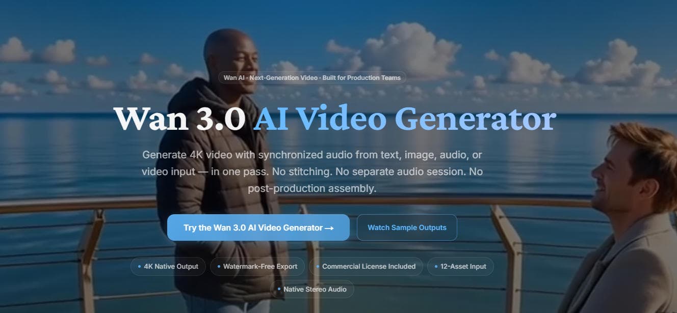 Wan 3.0 banner