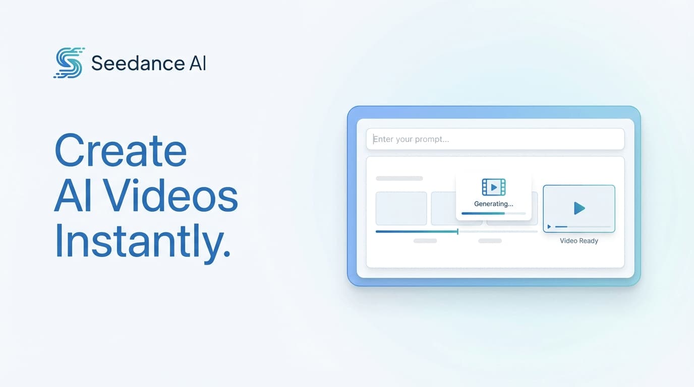 Seedance 2.0 AI Video Generator banner