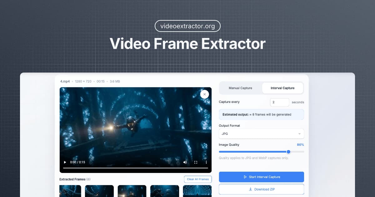 Video Frame Extractor banner