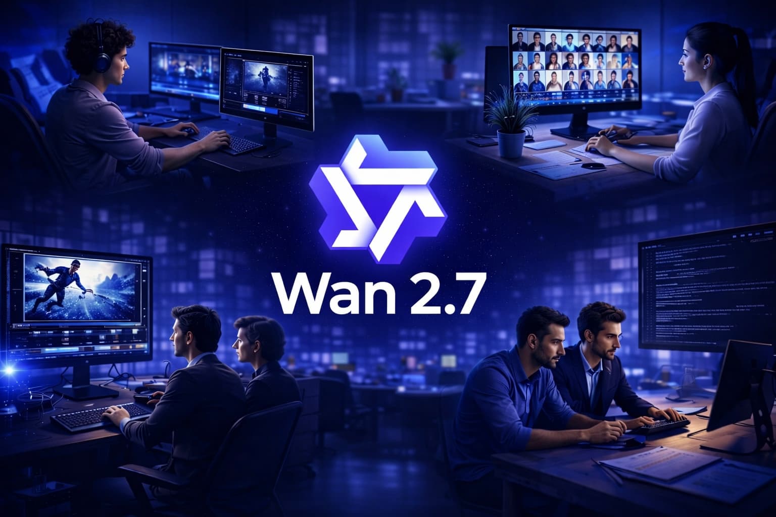 Wan 2.7 AI banner
