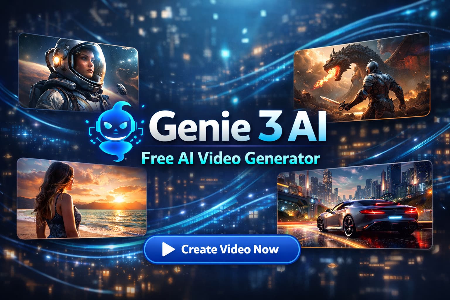 Genie 3 AI banner