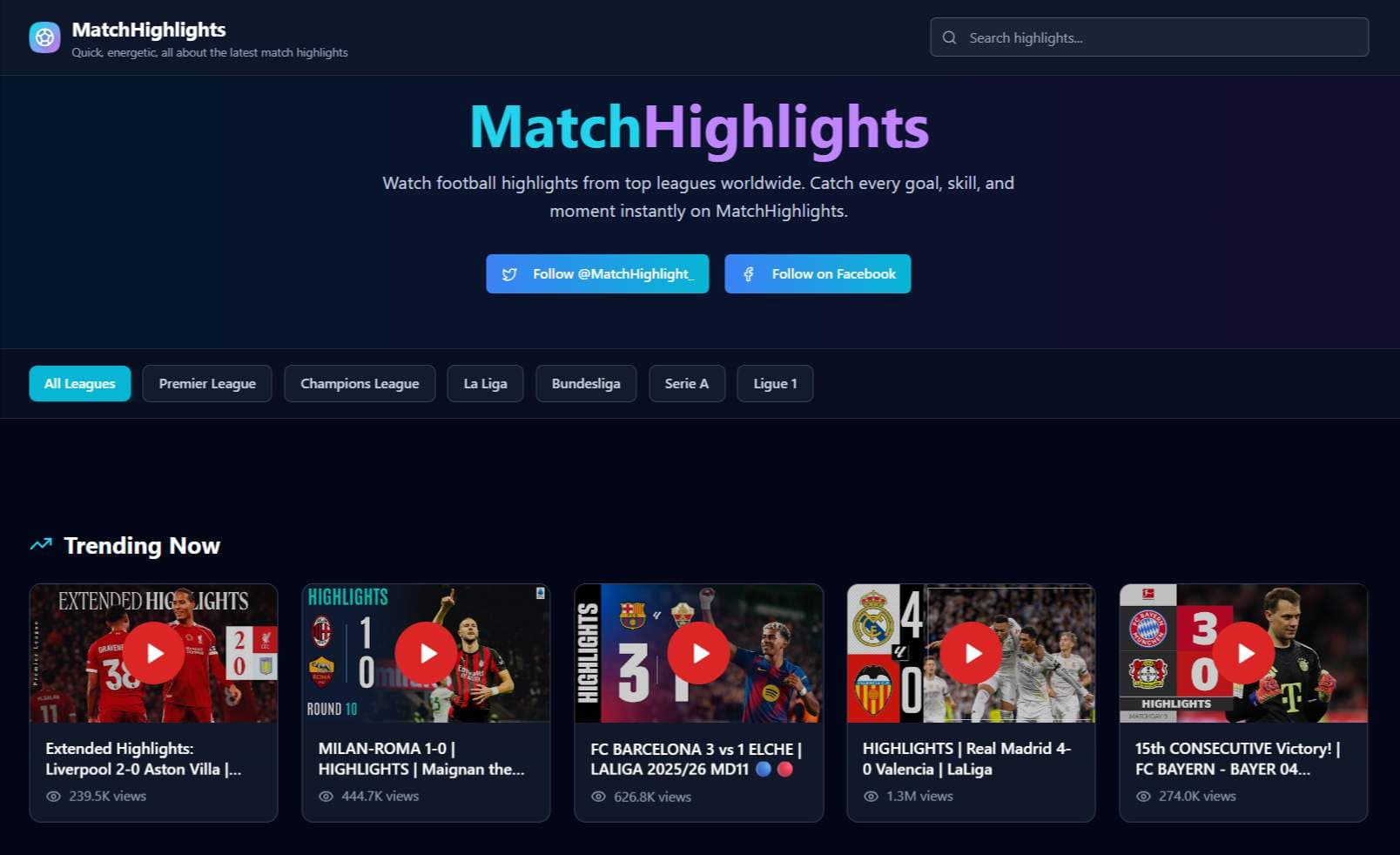 MatchHighlights