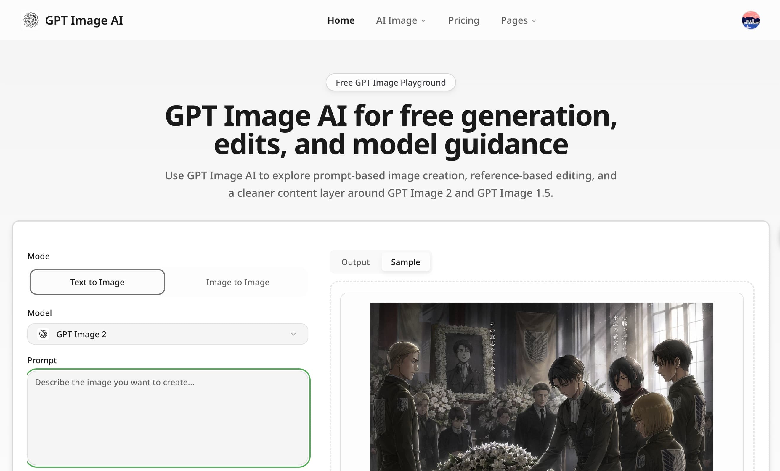 GPT Image AI - Free GPT Image 2 & 1.5 Image Generator banner