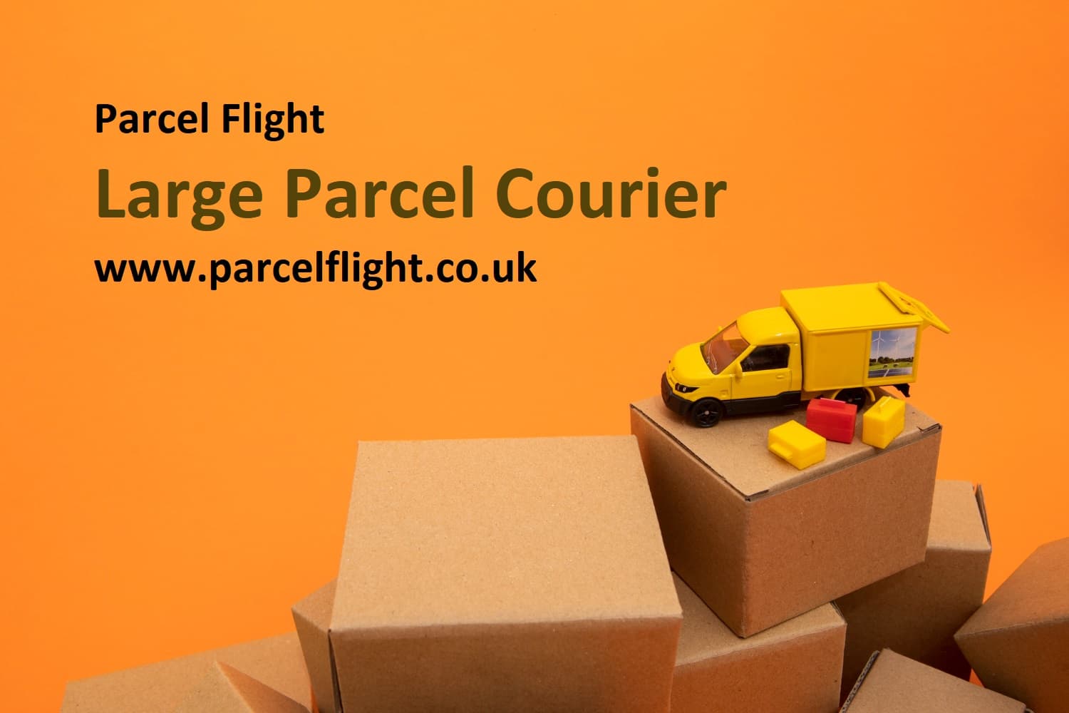 Parcel Flight banner