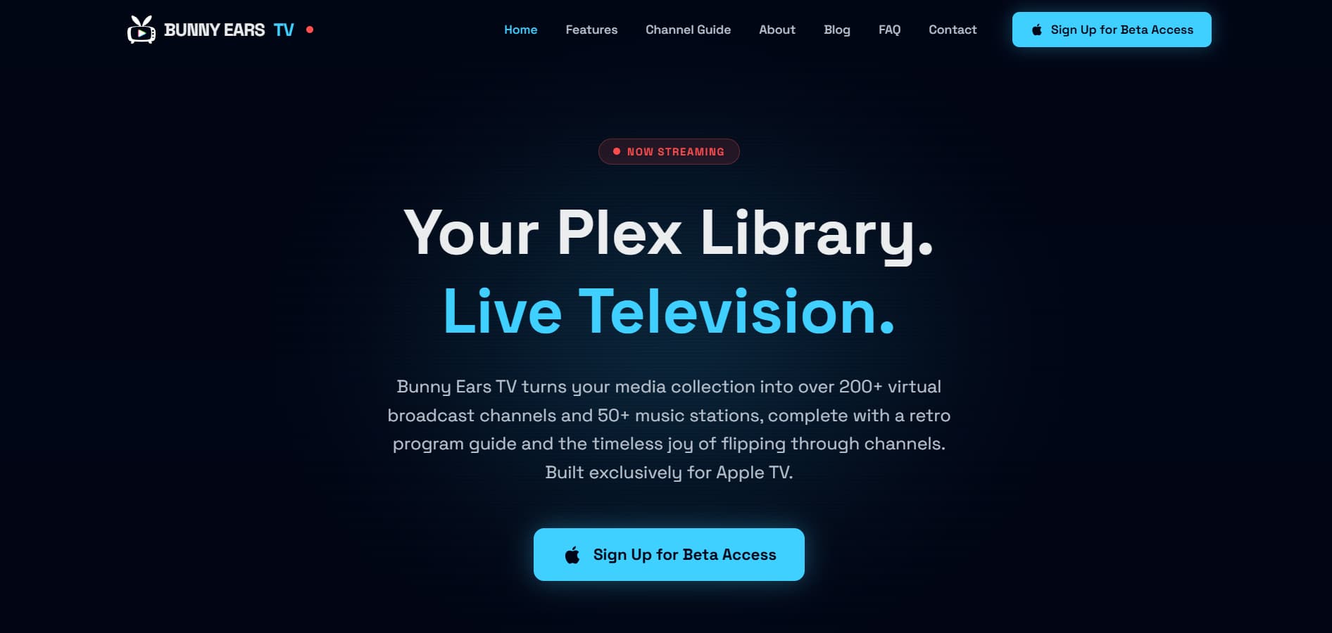 BunnyEarsTv banner