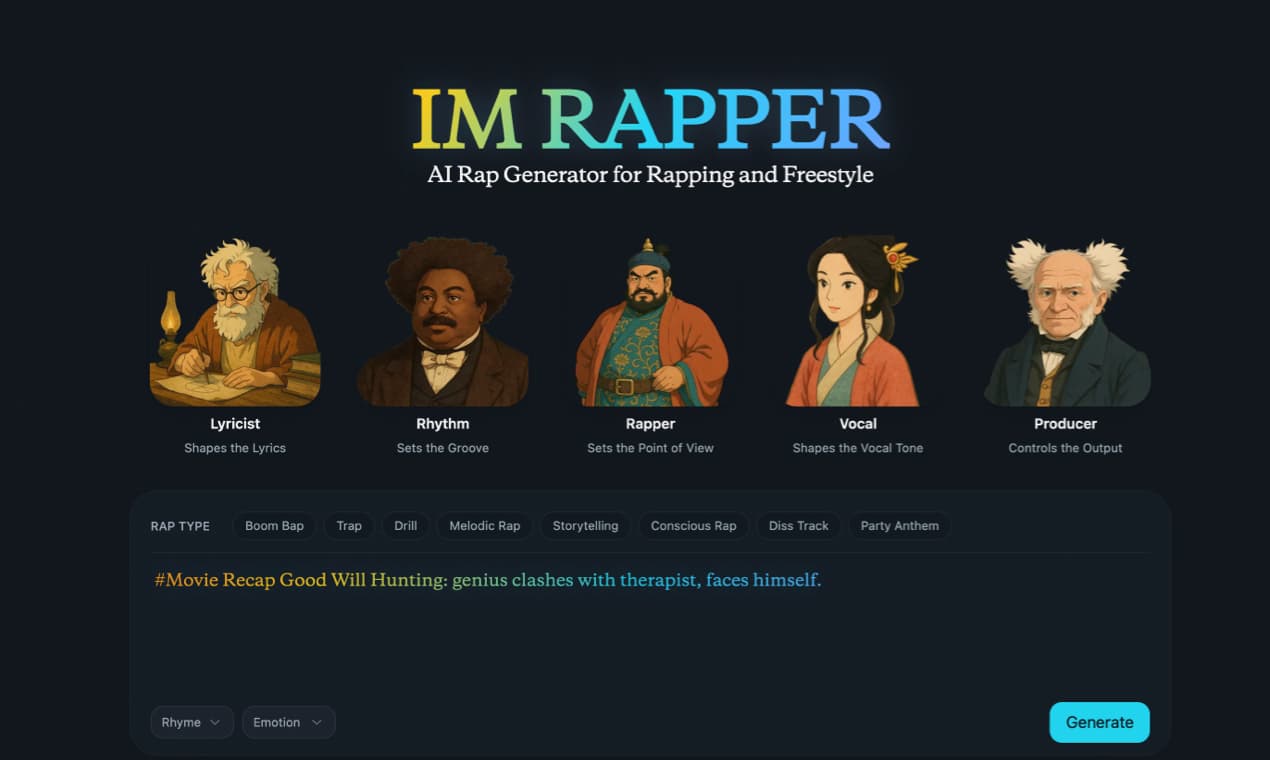 AI Rapper banner